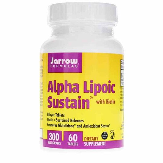 Alpha Lipoic Sustain with Biotin 300 Mg, JRF
